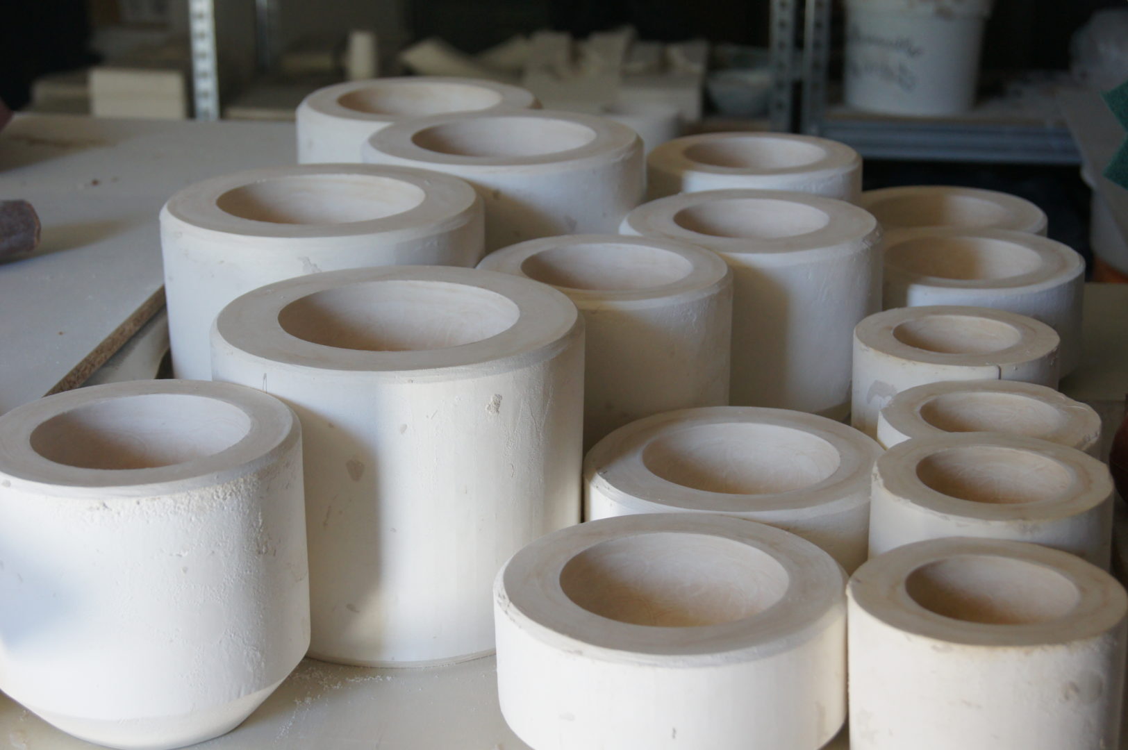Modelage plâtre atelier ceramics d
